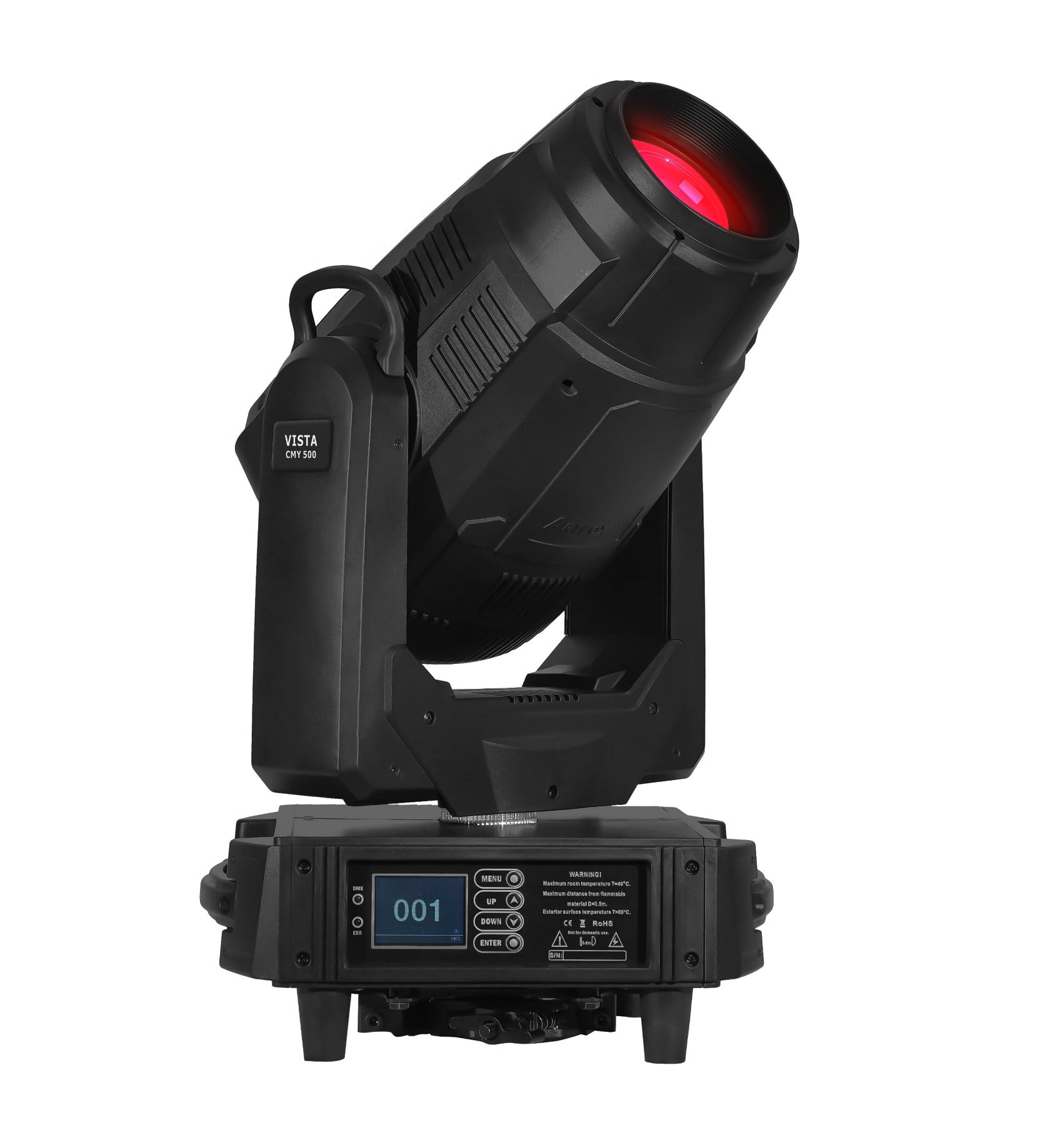 LED Moving Head:500w LED lamp,  Beam spot wash 3-in-1, CMY, 6 prisms 15 prisms effect